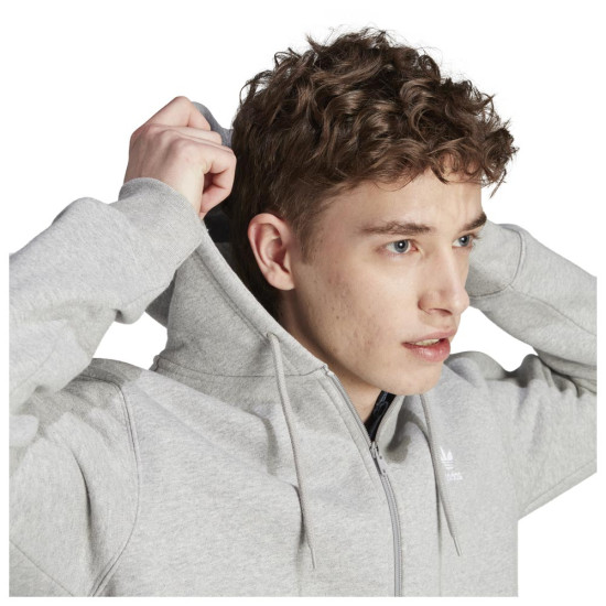 Adidas Ανδρική ζακέτα Trefoil Essentials Full-Zip Hoodie